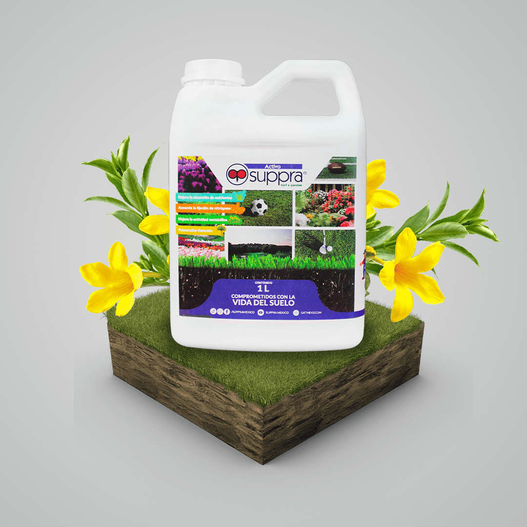 Activo Suppra Turf And Garden 1L - Estimulante orgánico