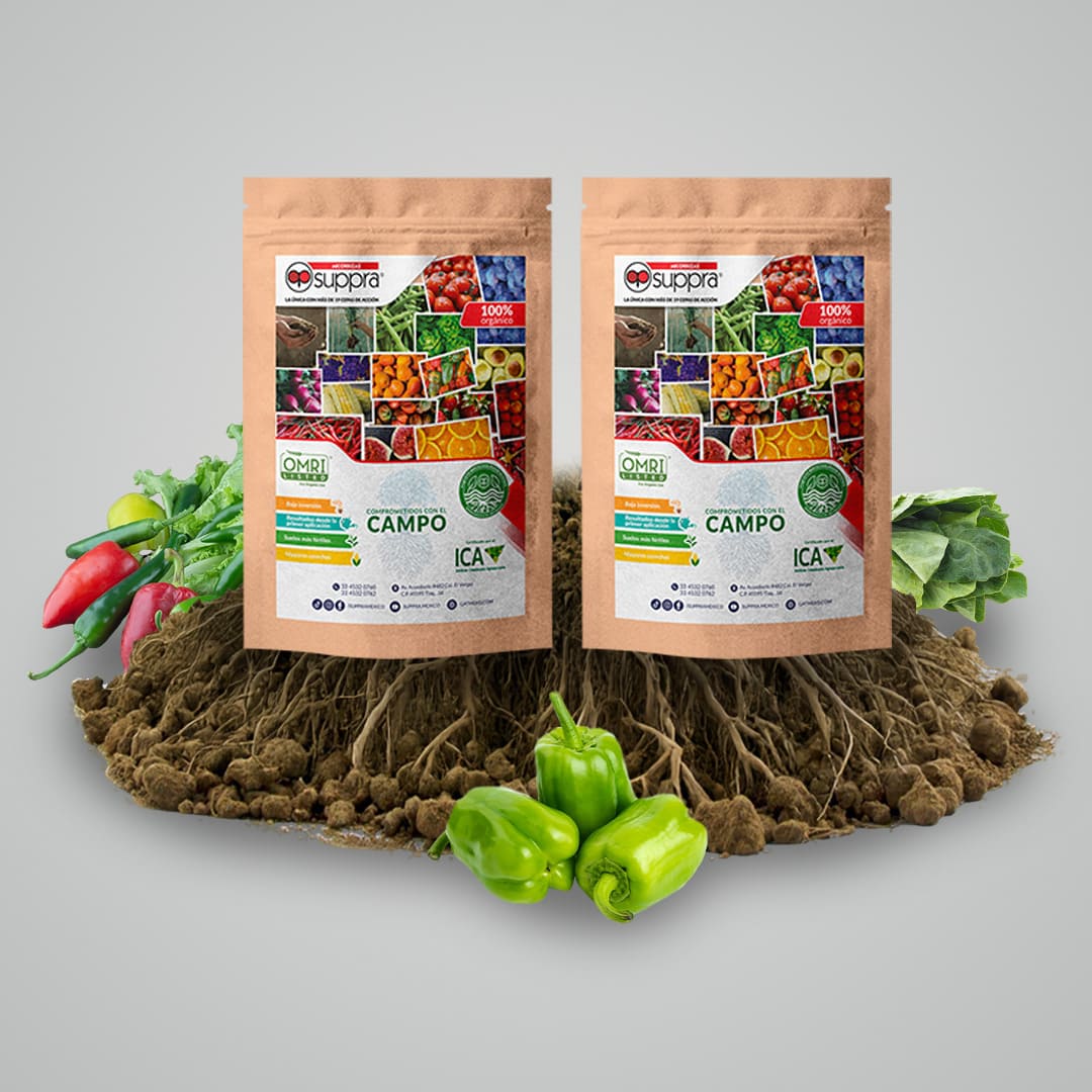 Micorrizas Suppra 4kg (2pz de 2 kg)