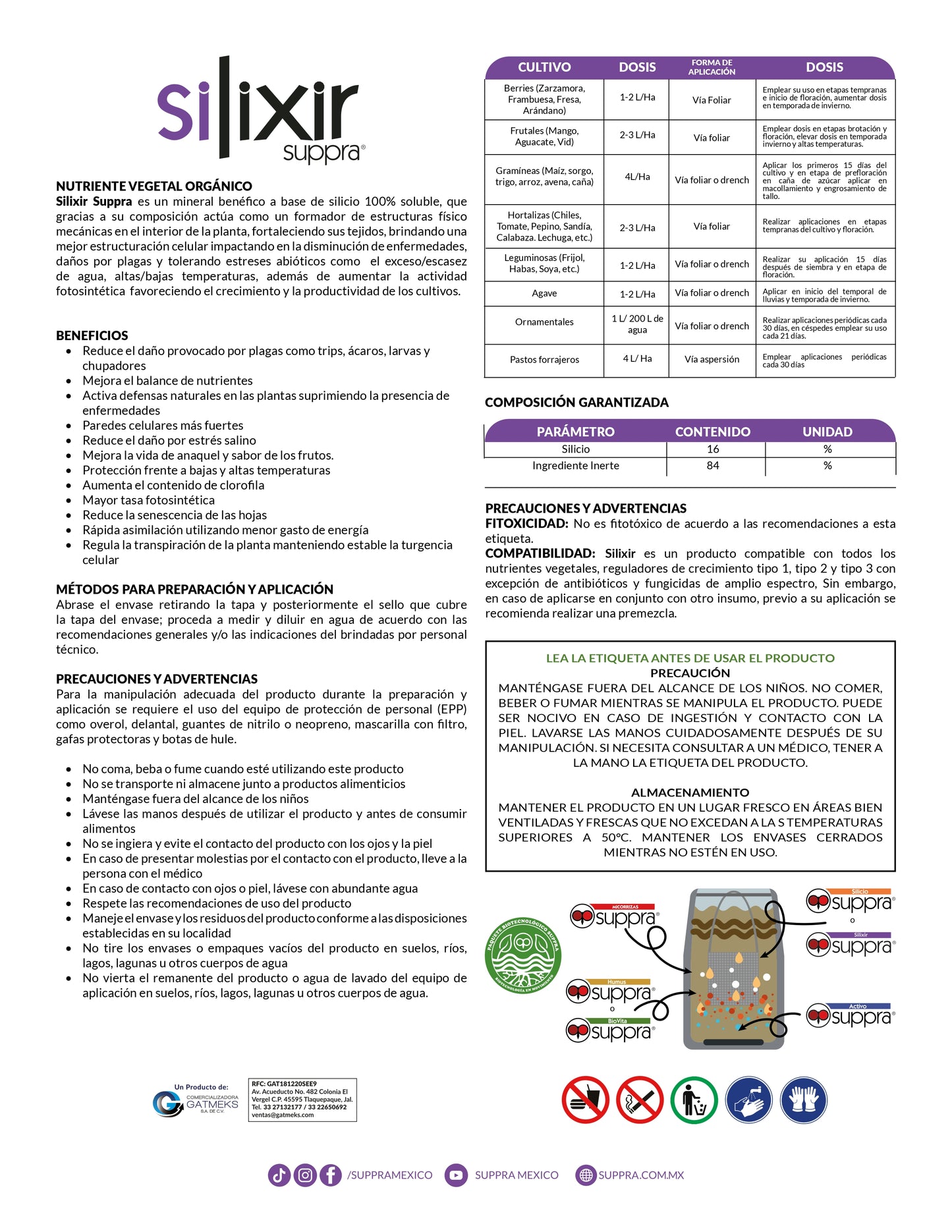 Silixir Suppra 1L