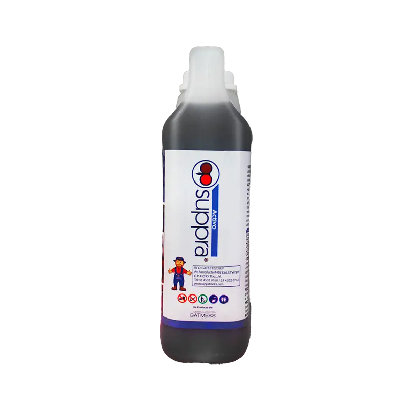 AMINO SUPPRA DE 1L bioestimulante orgánico, etiqueta lateral