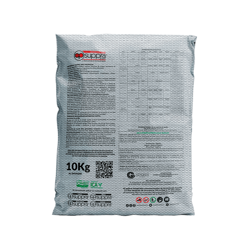 Micorrizas Suppra 10 kg