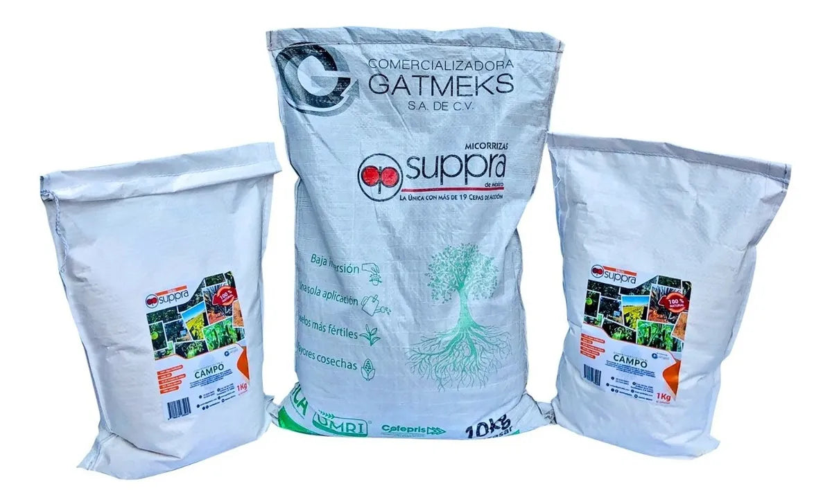 Paquete Micorriza 10kg + 2 Silicio De 1kg