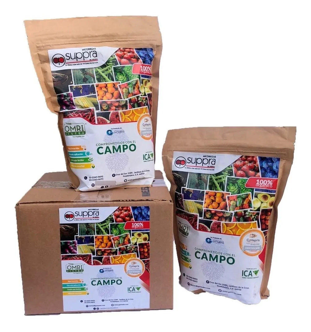 Suppra Micorrizas Inoculante Biológico Mejorador (4kg)