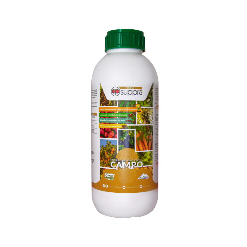 Hummus Suppra Bio-fertilizante Líquido Orgánico 1 Litro