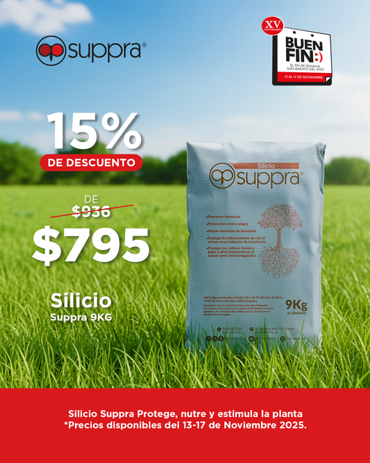 Silicio Suppra 9 kg